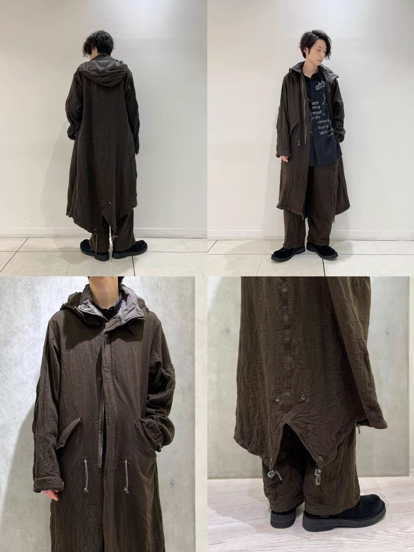 Yohji Yamamoto Yohji Yamamoto 22AW M-51 Parka Oversized Shrunk Wool Size US L / EU 52-54 / 3 - 2 Thumbnail