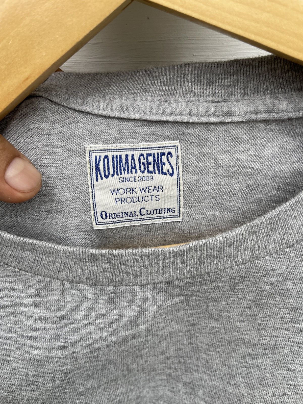 Last Drop🔥Rare🔥Vintage Kojima Genes Blank Pocket Tee