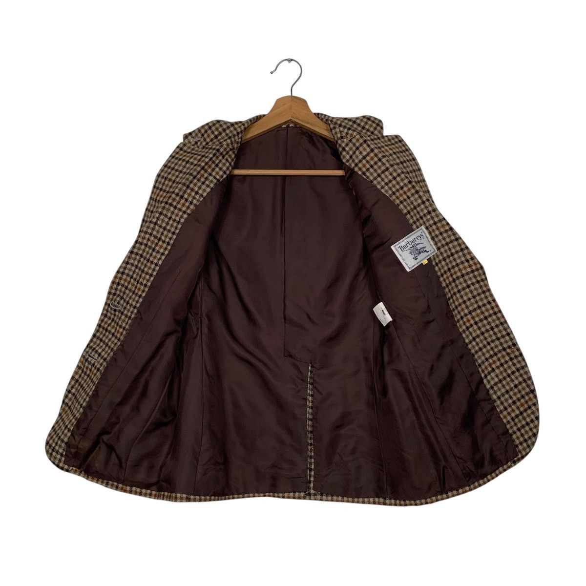 Burberry Burberry Checkered Wool Jacket Size S / US 4 / IT 40 - 11 Thumbnail