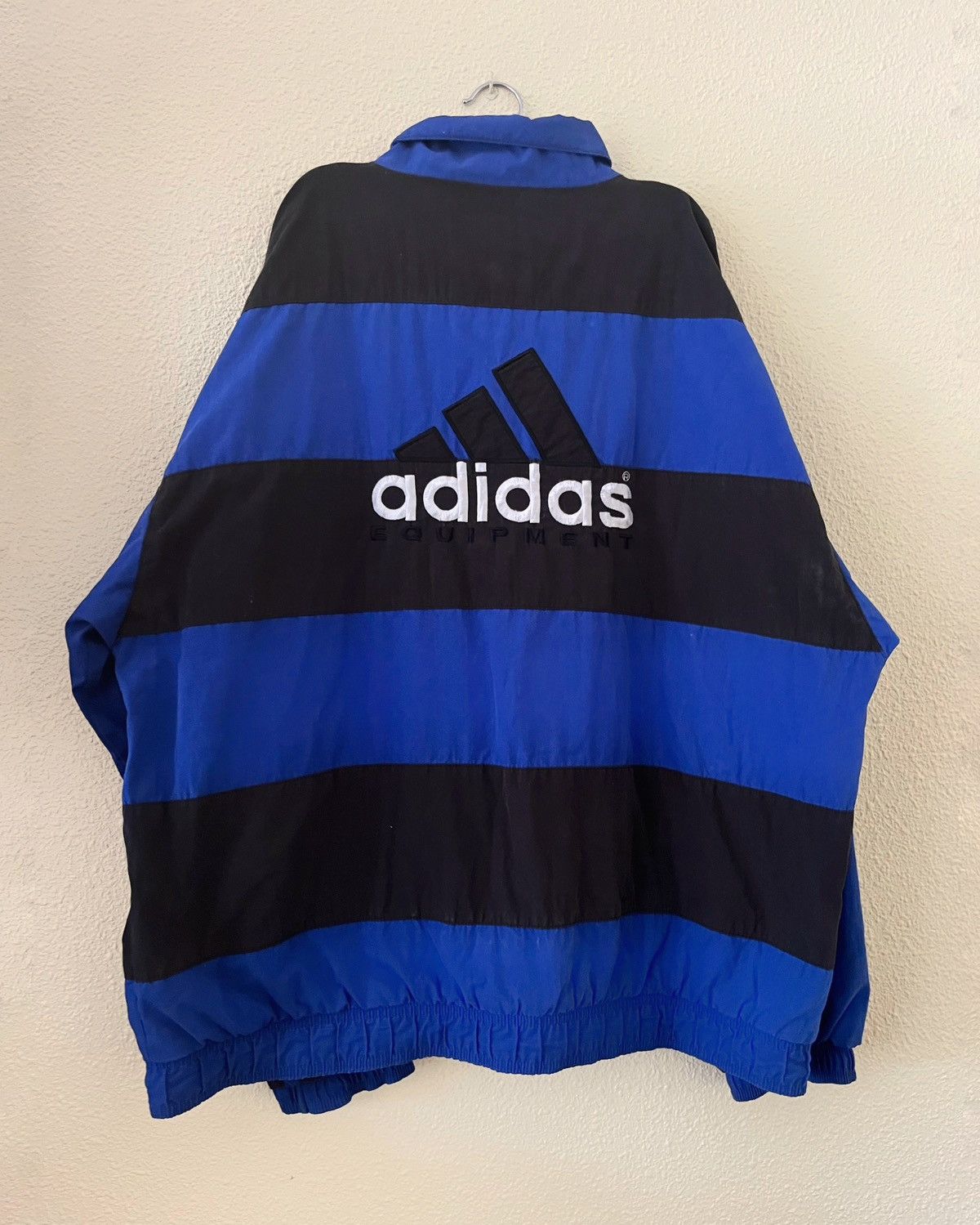 Adidas Adidas Vintage Track Jacket EQS 90s Limited Edition Size US XL / EU 56 / 4 - 2 Thumbnail
