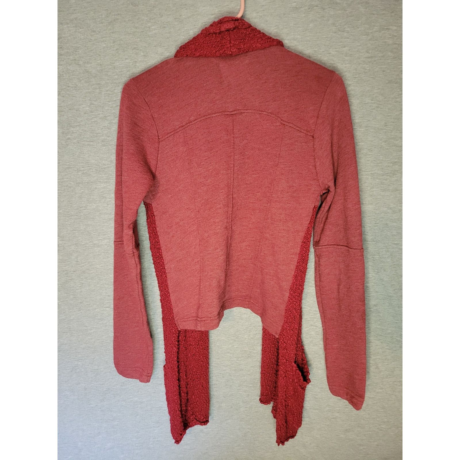 Lucky Brand Women's Lucky Brand Lucky Lotus Knitwear Red Cardigan Small Size S / US 4 / IT 40 - 2 Thumbnail