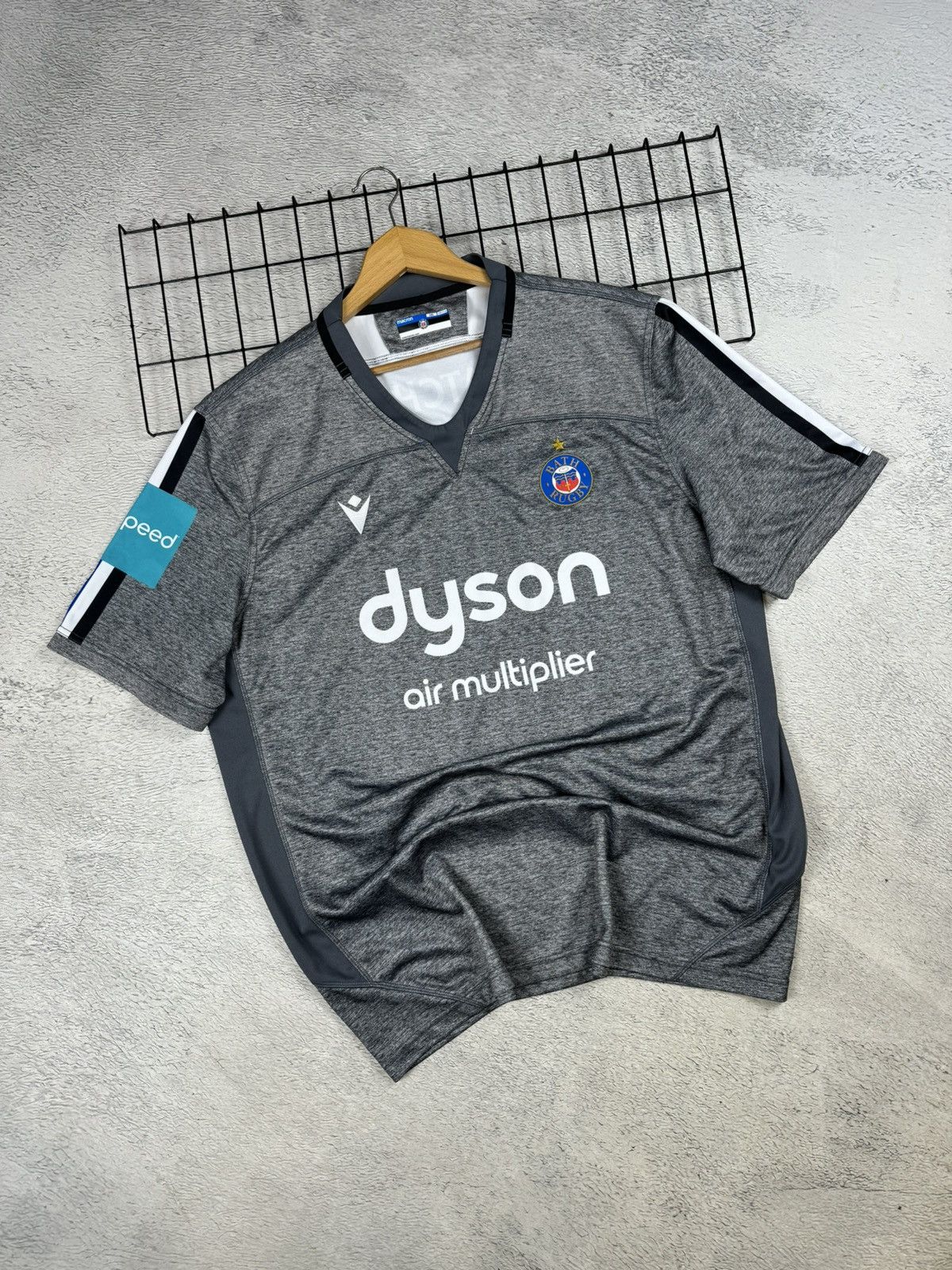 Macron Bath Rugby Union Away Shirt 2022/23 Macron 5XL size Jersey Size US XXL / EU 58 / 5 - 1 Thumbnail