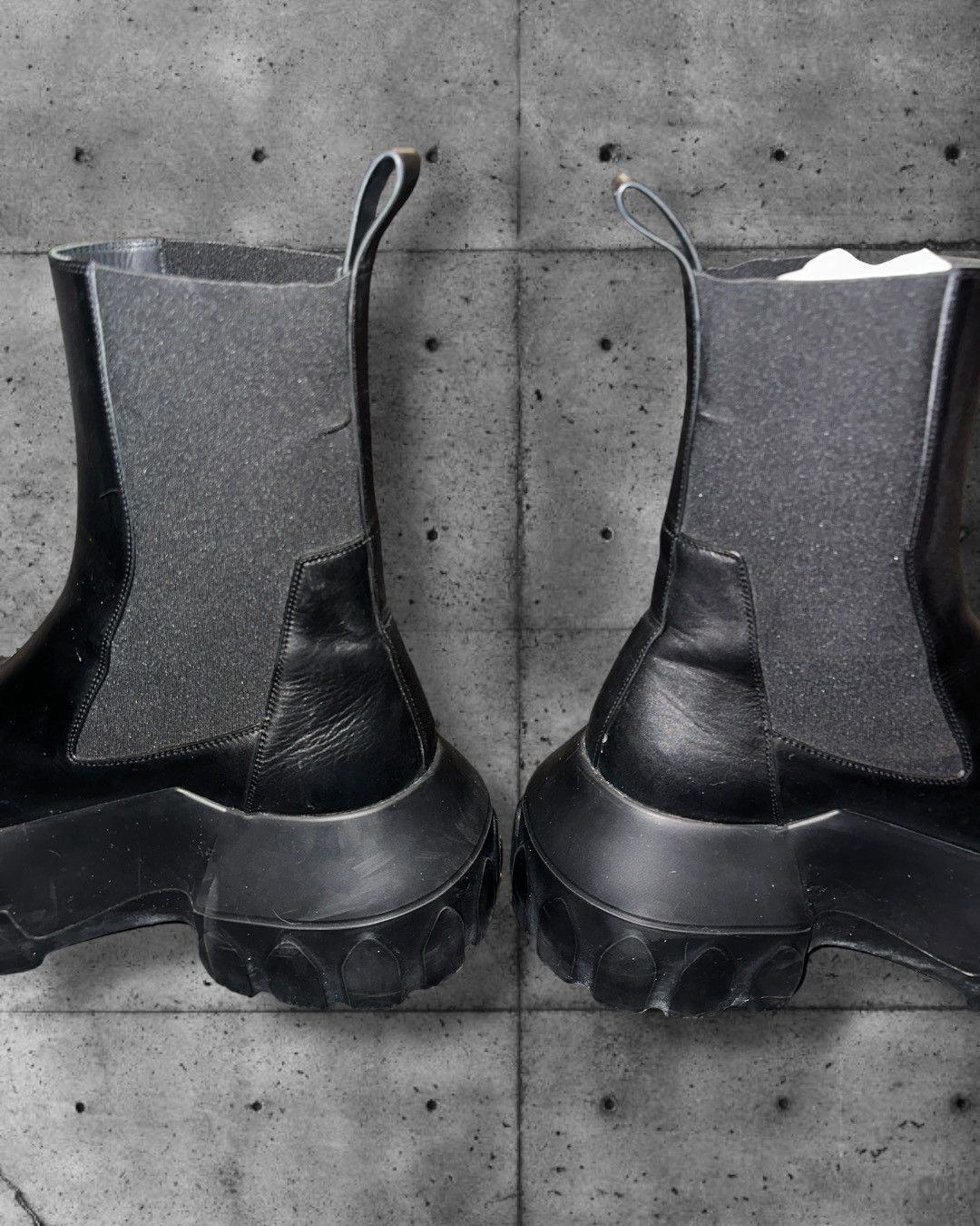 Rick Owens Rick Owens Beatle Mega Tractor Boots Black Size 43 Size US 10 / EU 43 - 11 Thumbnail