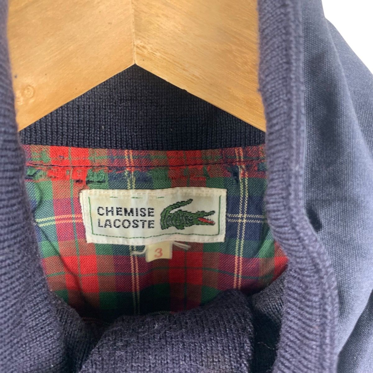 Lacoste Vintage CHEMISE LACOSTE Tartan Sun Faded Jacket Windbreaker Size US M / EU 48-50 / 2 - 6 Thumbnail