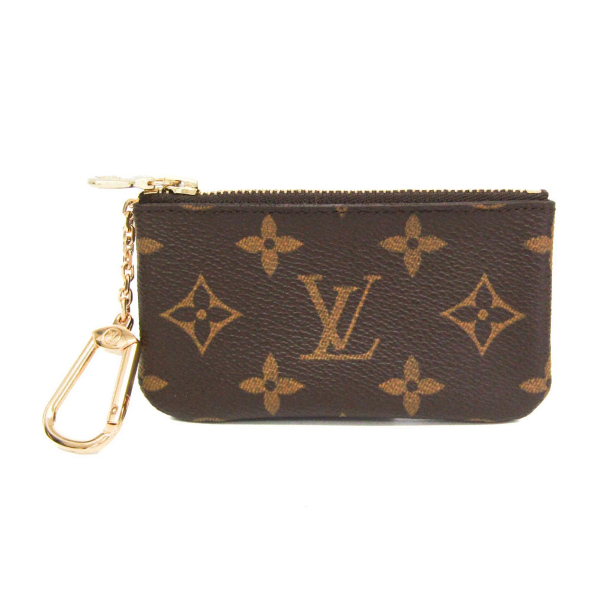 Louis Vuitton Louis Vuitton Monogram Key Case M62650 Men,Women Monogram Coin Purse/coin Case Brown Size ONE SIZE - 1 Thumbnail