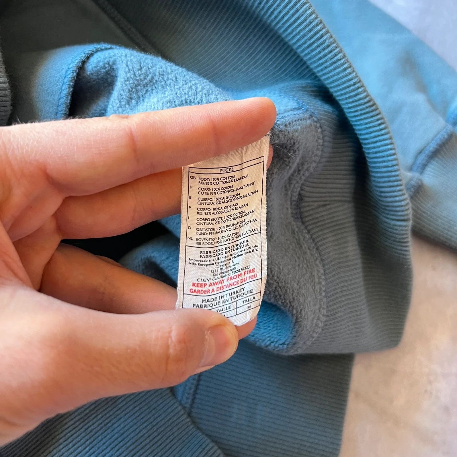 Nike vintage 00s Nike hoodie sweatshirt avantgarde style diesel Size US M / EU 48-50 / 2 - 11 Thumbnail