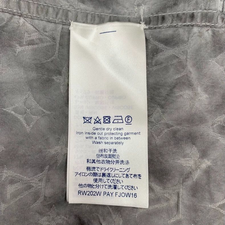Louis Vuitton Louis Vuitton Gray Logo Long Sleeve Coat-2507 Size XL / US 12-14 / IT 48-50 - 7 Thumbnail