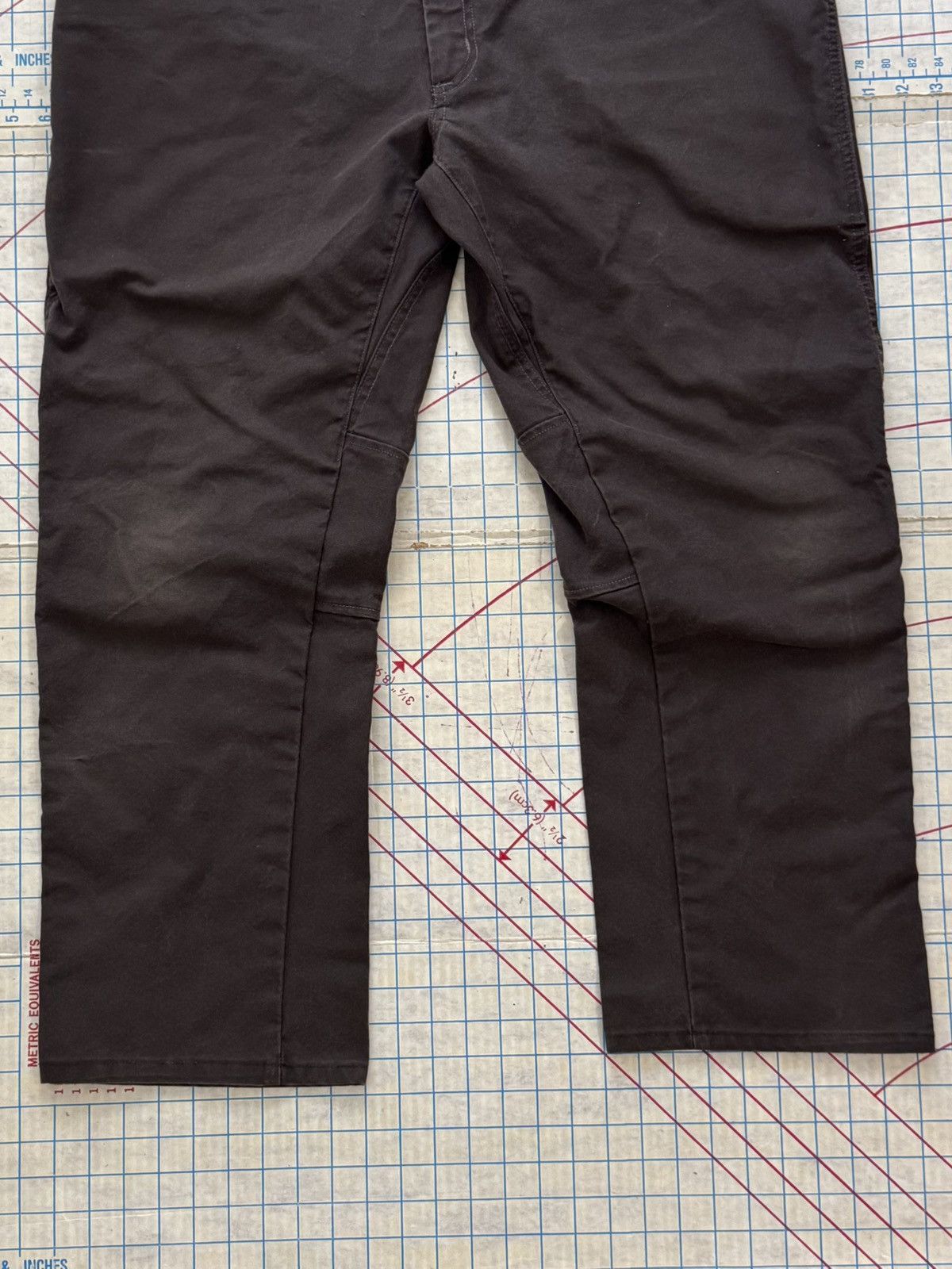 1620 Workwear 1620 Workwear Brown Work Pants Fits Mens Size 40x29 Cordura Size US 40 / EU 56 - 4 Thumbnail