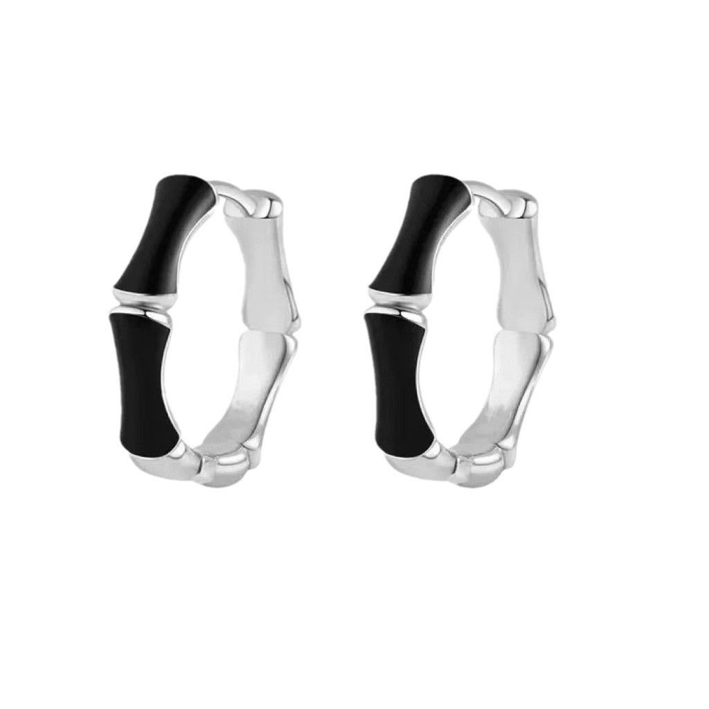 Jewelry × Sterling Silver Vintage Earrings One Pairs Chrome Jewelry Size ONE SIZE - 6 Thumbnail