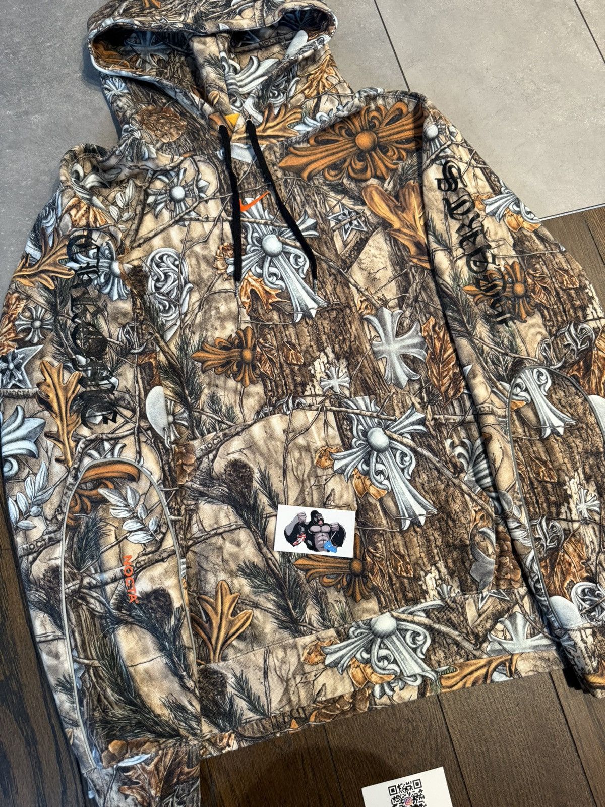 Chrome Hearts × Drake Chrome Hearts x Nike Nocta Horseshoe Motif Logo Hoodie Size US L / EU 52-54 / 3 - 4 Thumbnail