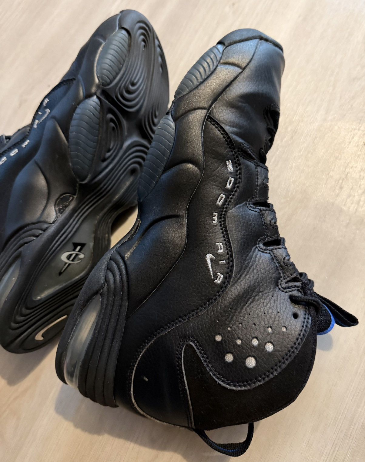 Nike Nike Air Penny 3 Black Varsity Royal - CT2809-001 Sz 9 Size US 9 / EU 42 - 3 Thumbnail