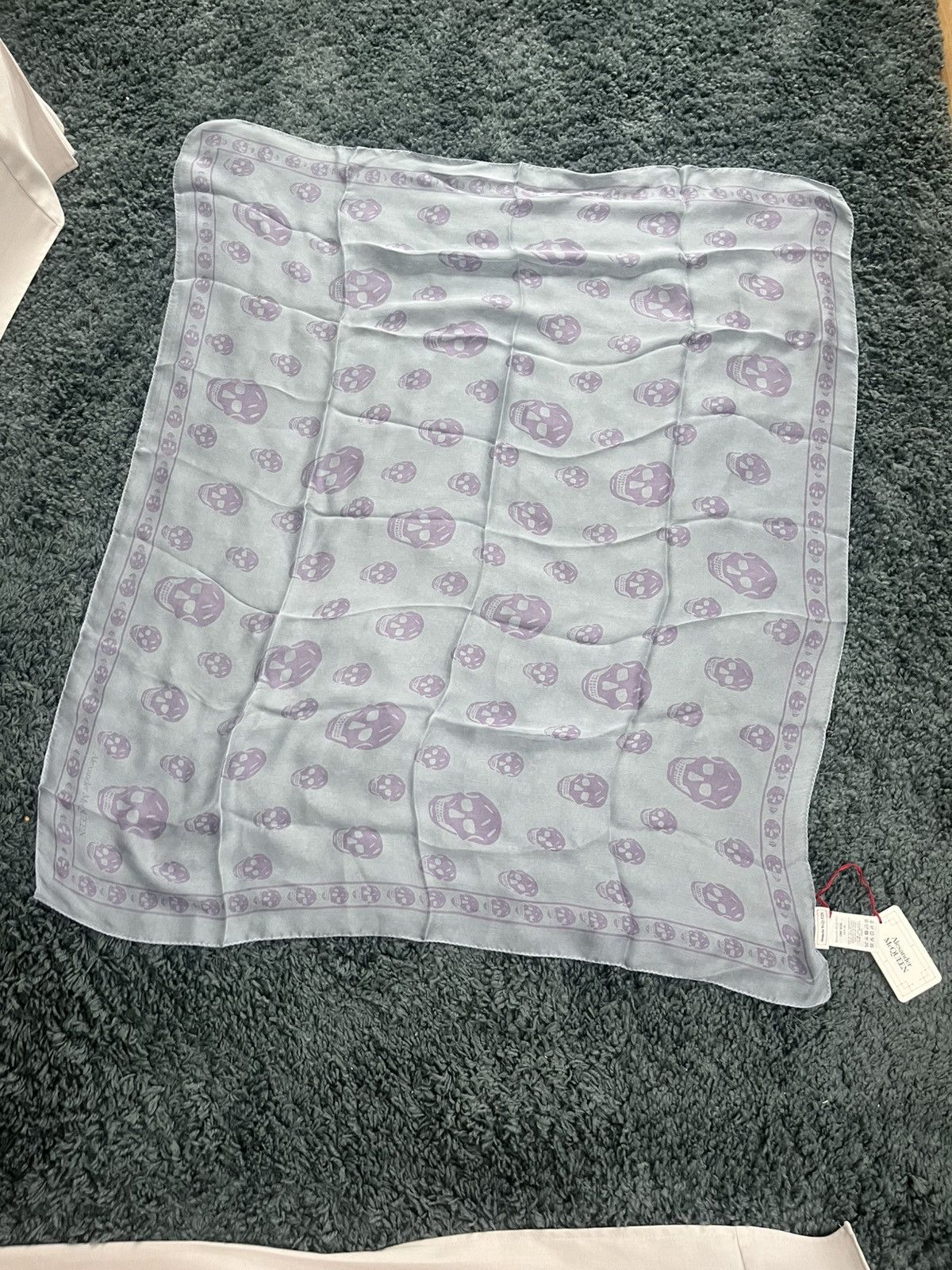 Alexander McQueen Silk scull scarf Size ONE SIZE - 2 Thumbnail