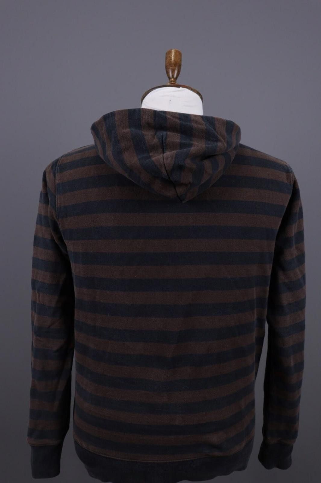 Carhartt Carhartt Brown Striped Workwear Hooded Sweater Size S Size US S / EU 44-46 / 1 - 9 Thumbnail