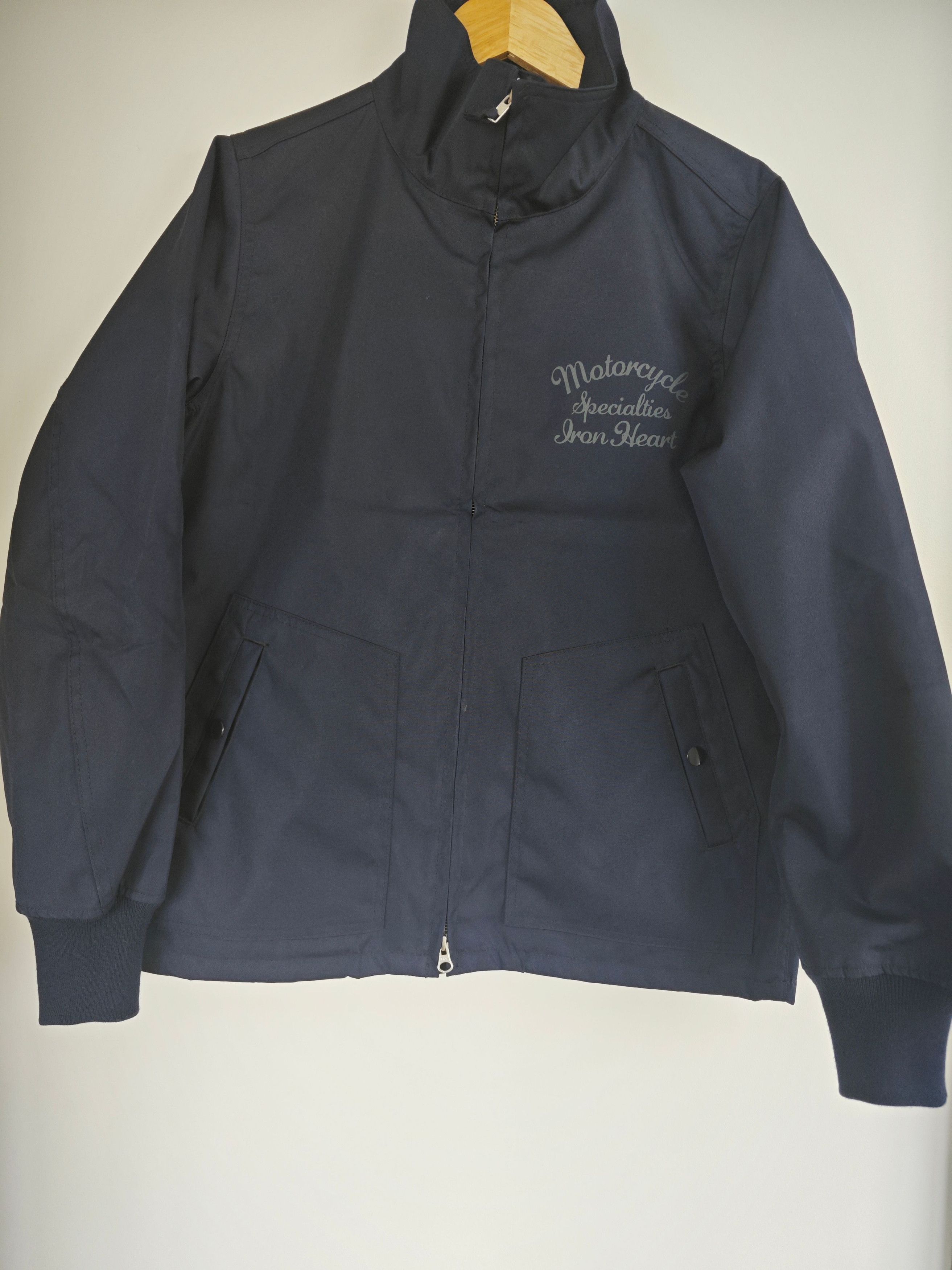 Iron Heart Iron Heart IHJ-45 Navy blue Cordura Windbreaker Size US M / EU 48-50 / 2 - 1 Thumbnail