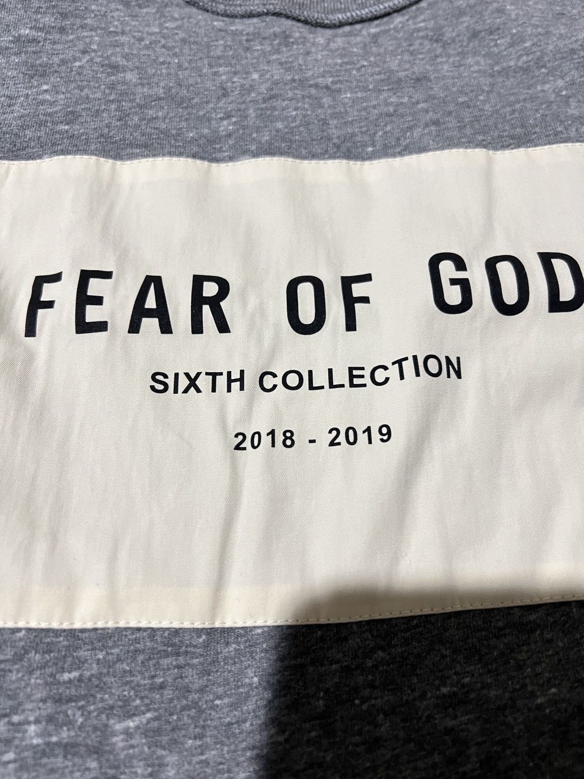Fear of God Fear of God sixth collection tee Size US XS / EU 42 / 0 - 3 Thumbnail