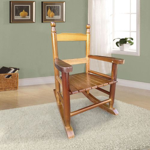 Designer × Homemade Children's rocking oak chair- Indoor or Outdoor -Suitable f Size US L / EU 52-54 / 3 - 1 Thumbnail