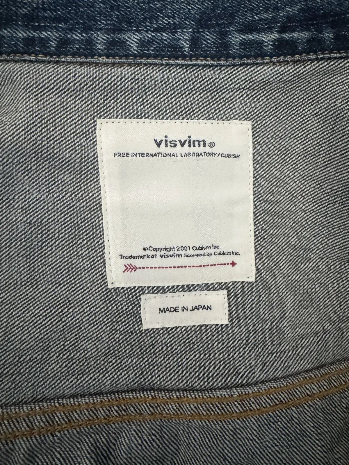 Visvim 101XX Dry 1006 Denim Jacket Dmgd Size US L / EU 52-54 / 3 - 3 Thumbnail