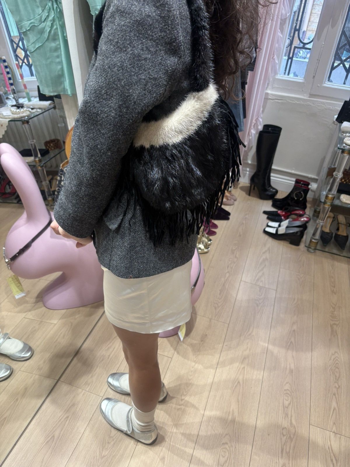 Vintage fur bag Size ONE SIZE - 2 Thumbnail