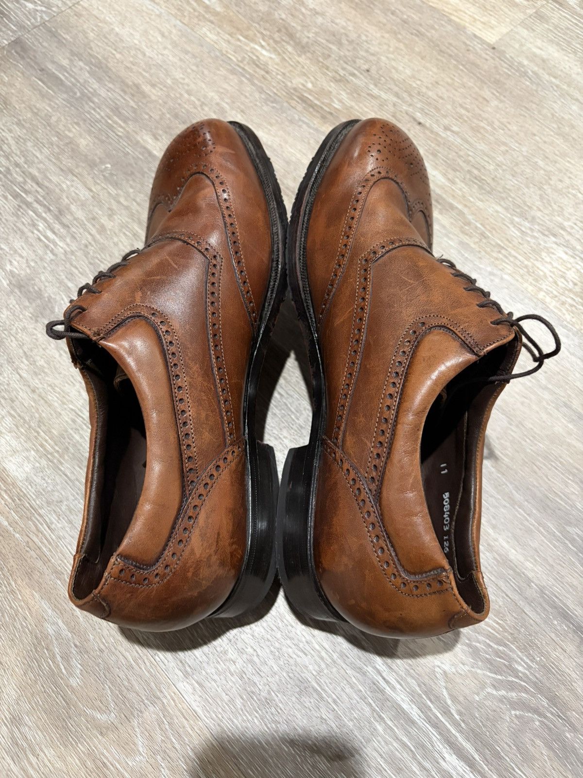 Florsheim Florsheim Magneforce Wingtip Oxford Dress Shoes Brown Size US 11 / EU 44 - 6 Thumbnail
