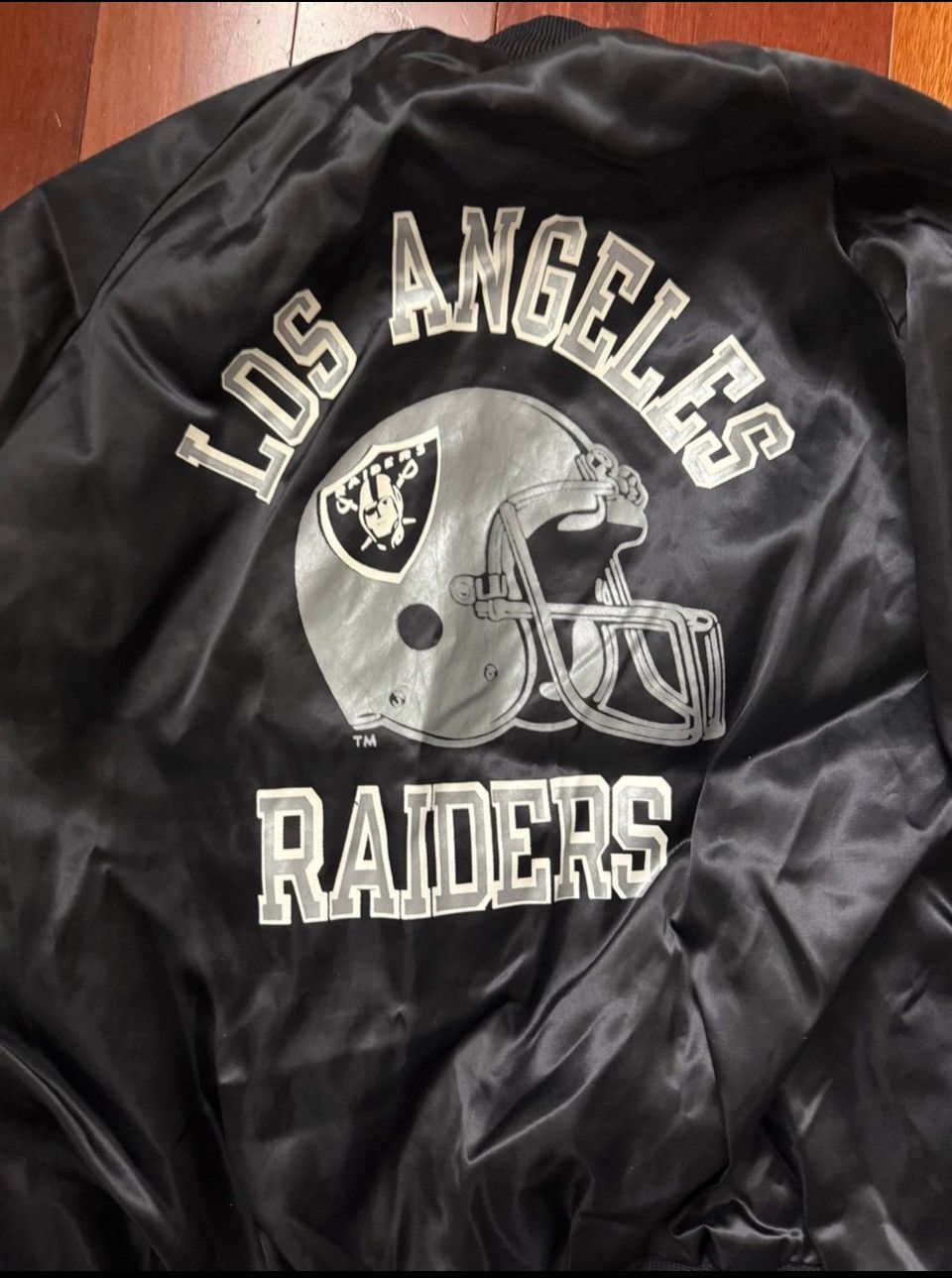 Auburn Sportswear Los Angles Raiders Jacket (Vintage)- Made in USA Size US M / EU 48-50 / 2 - 4 Thumbnail