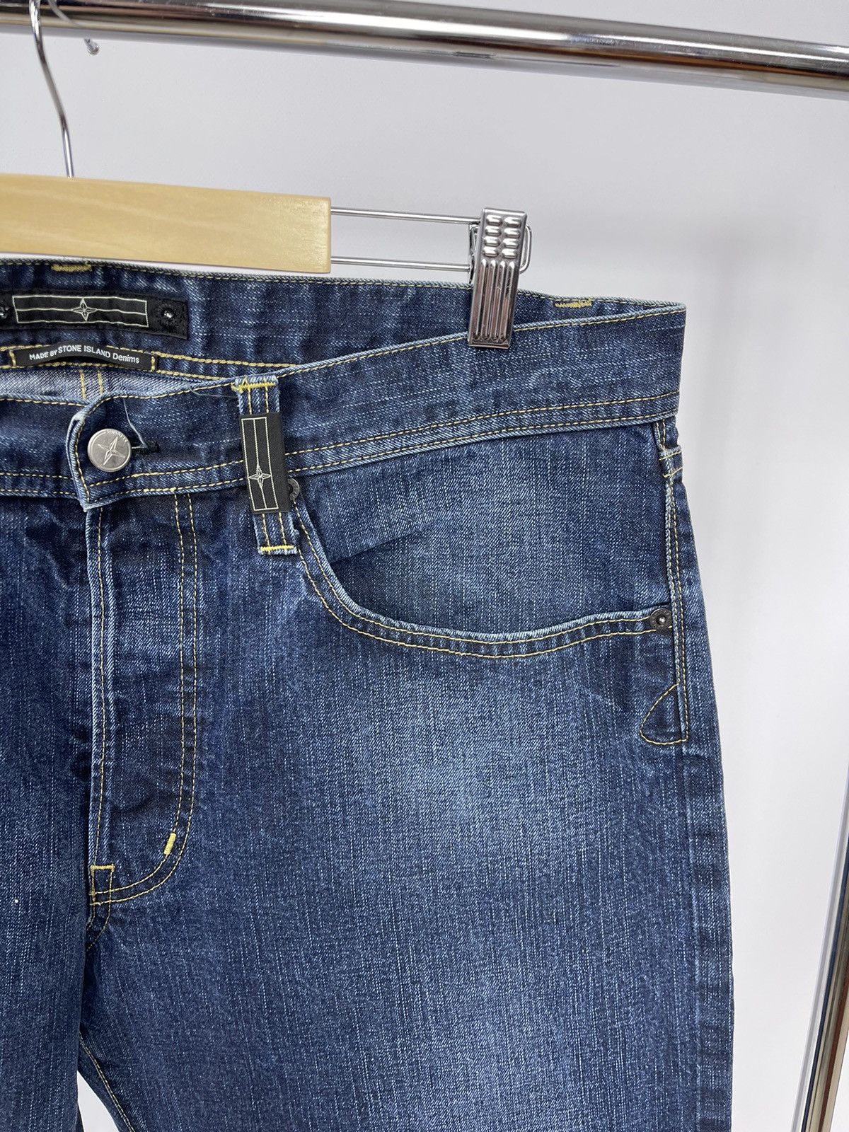 Stone Island Stone Island Denim Jeans Size 36 Vintage Made in Italy Size US 36 / EU 52 - 3 Thumbnail