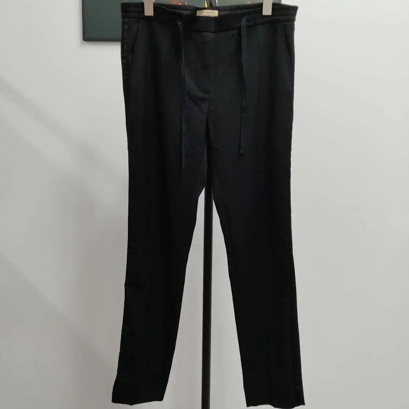 Burberry Burberry Black Wool Ladies Casual Pants Size 32" / US 10 / IT 46 - 1 Thumbnail