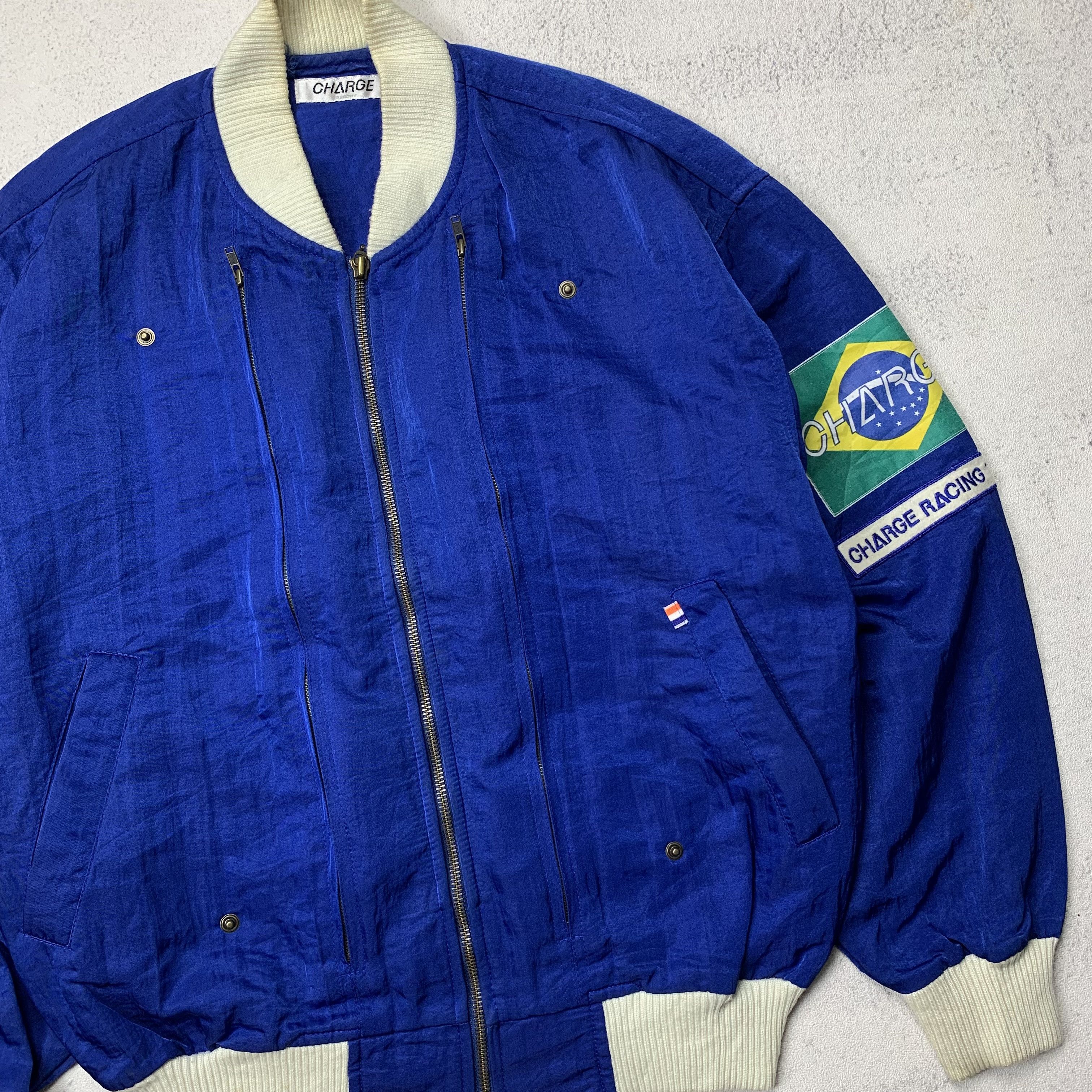 Vintage Vintage Charge Racing Team Jacket Size US M / EU 48-50 / 2 - 4 Thumbnail