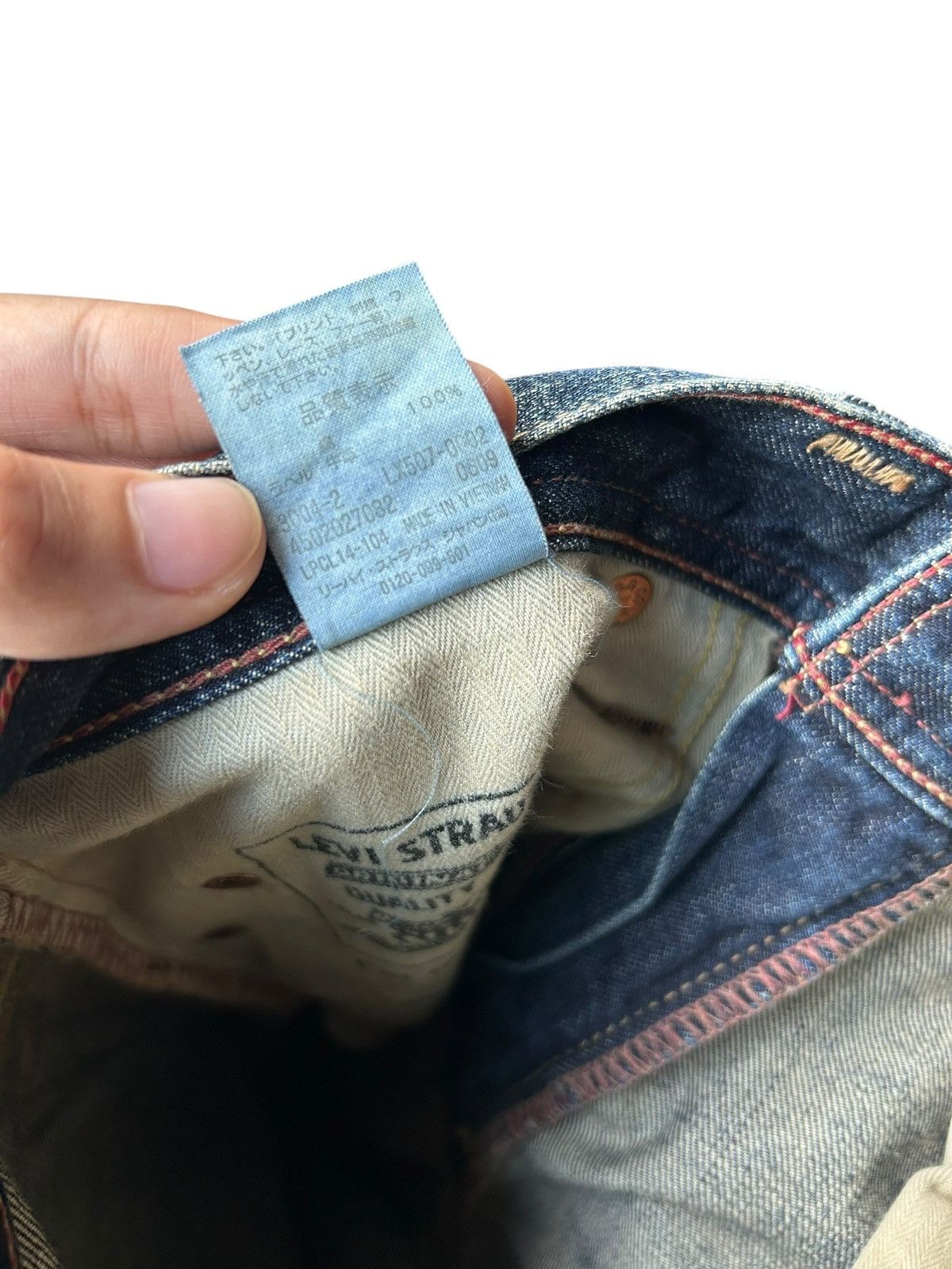 Kapital Flare Vintage Levis Hippies Style Distressed Denim Jeans Size US 34 / EU 50 - 13 Thumbnail