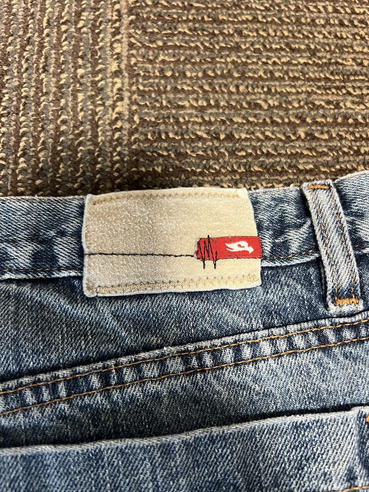 Tony Hawk × Vintage Crazy Vintage Y2K Baggy Grunge Tony Hawk Skater Jeans Size US 38 / EU 54 - 7 Thumbnail