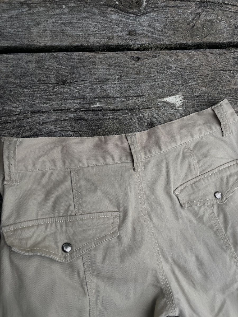 If Six Was Nine 2000s Tornadomart Flared Zip Cargo Pants Japanese archive Size US 31 - 11 Thumbnail