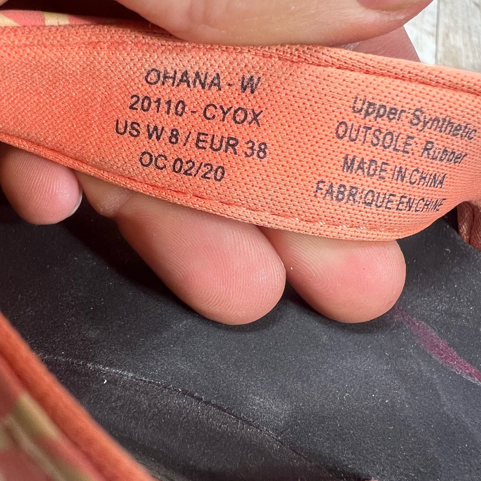 Olukai Olukai Ohana Womens 8 flip flop sandal Size US 8 / IT 38 - 7 Thumbnail