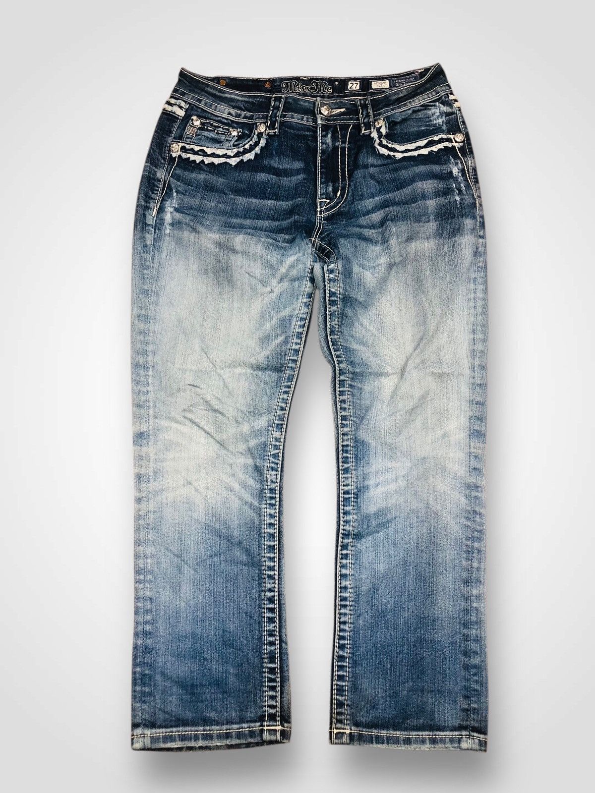 Miss Me MissMe Usa designer Jeans (37) Size 27" / US 4 / IT 40 - 1 Thumbnail