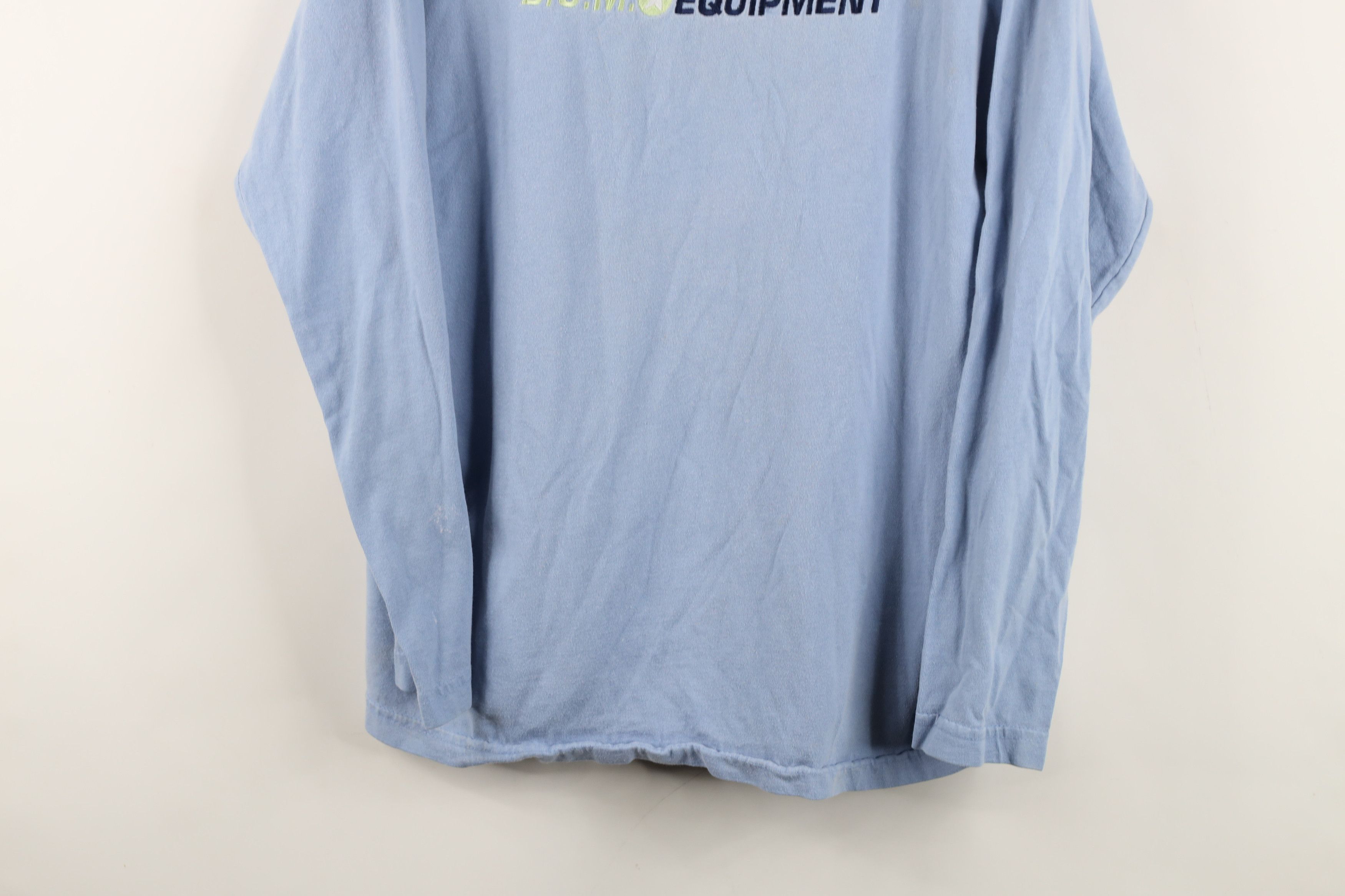 Vintage Vintage 90s Bum Equipment Spell Long Sleeve T-Shirt Blue USA Size US M / EU 48-50 / 2 - 3 Thumbnail