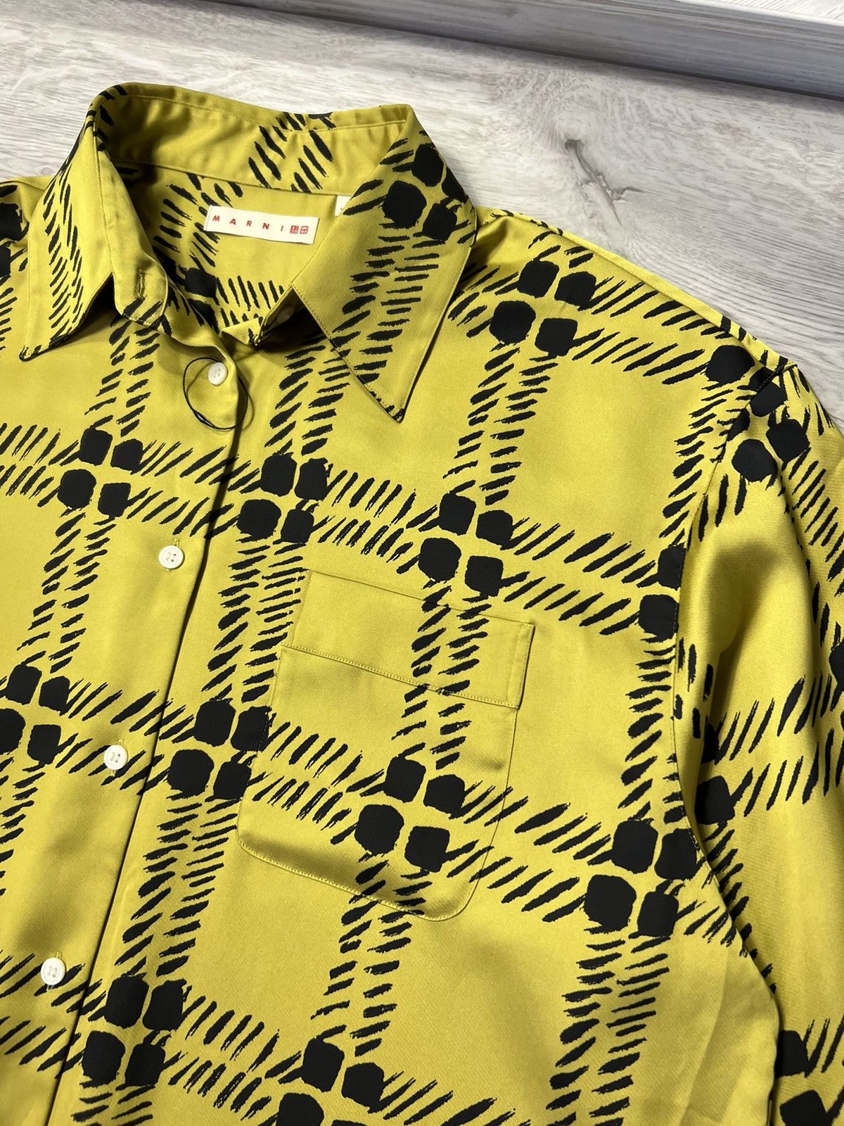 Marni × Uniqlo UniQlo x Marni Oversized Buton Up Shirt Women’s Size M Size M / US 6-8 / IT 42-44 - 5 Thumbnail