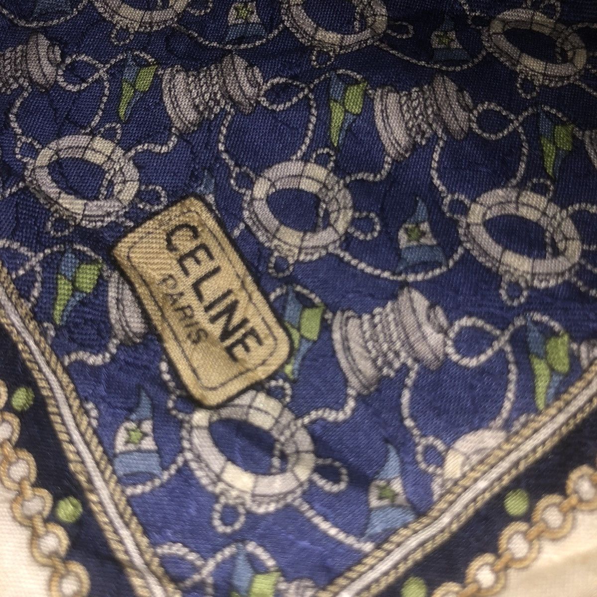Celine CELINE PARIS SCARF MAFLER Size ONE SIZE - 2 Thumbnail