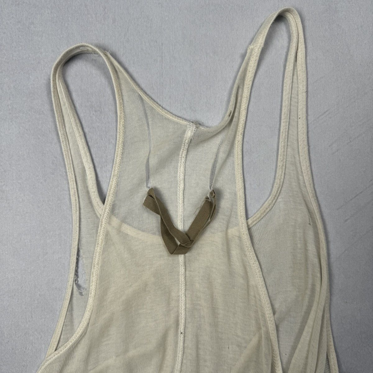 Rick Owens 1999 Sample Tank Top Shirt Size US M / EU 48-50 / 2 - 4 Thumbnail