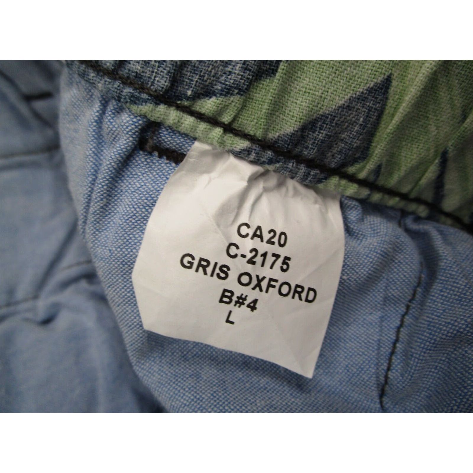 Chubbies Chubbies Mens Relaxed Fit Stretch Twill Chino Pants Large Gray Cotton Blend Size US 33 - 5 Thumbnail