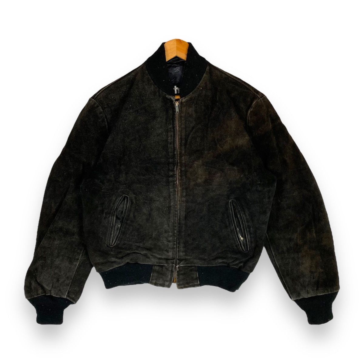 VINTAGE SCHOTT NYC SUEDE LEATHER JACKET