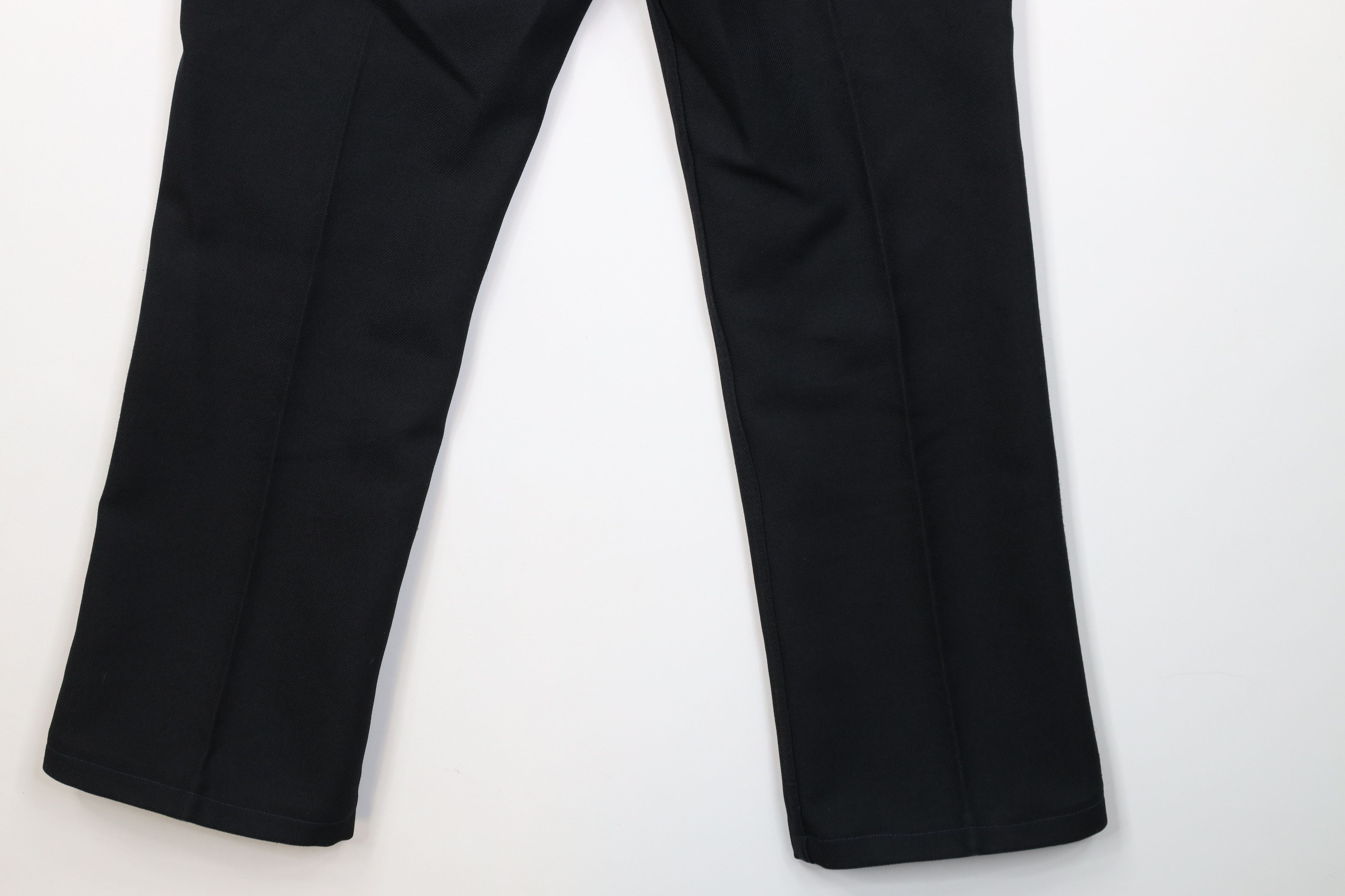 Levi's Vintage 70s 80s Levis Knit Chino Pants Trousers Black USA Size US 32 / EU 48 - 16 Thumbnail