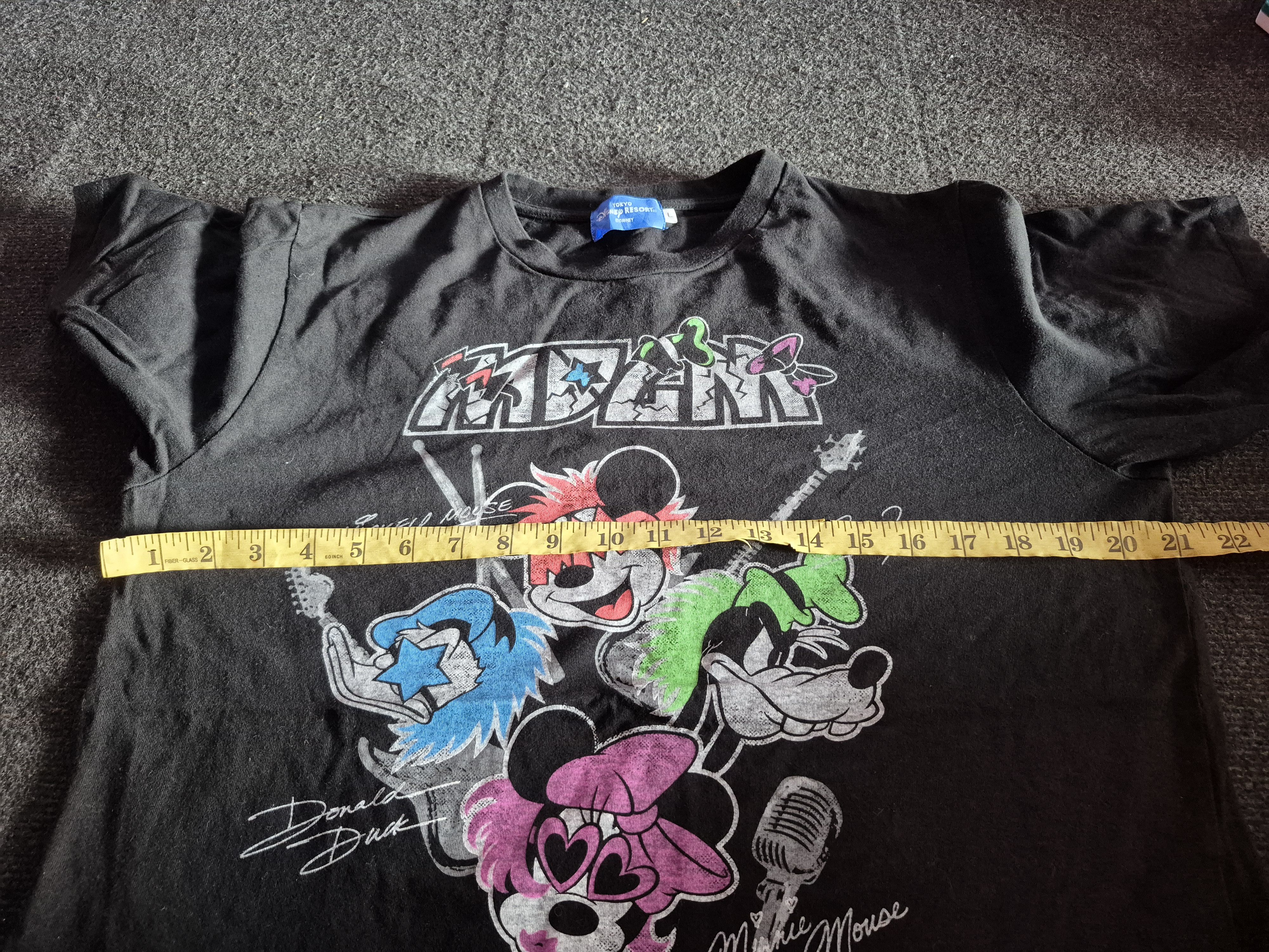Disney 🔥 Disney Mickey Mouse and Friend Rockstar Tee Size US L / EU 52-54 / 3 - 7 Thumbnail
