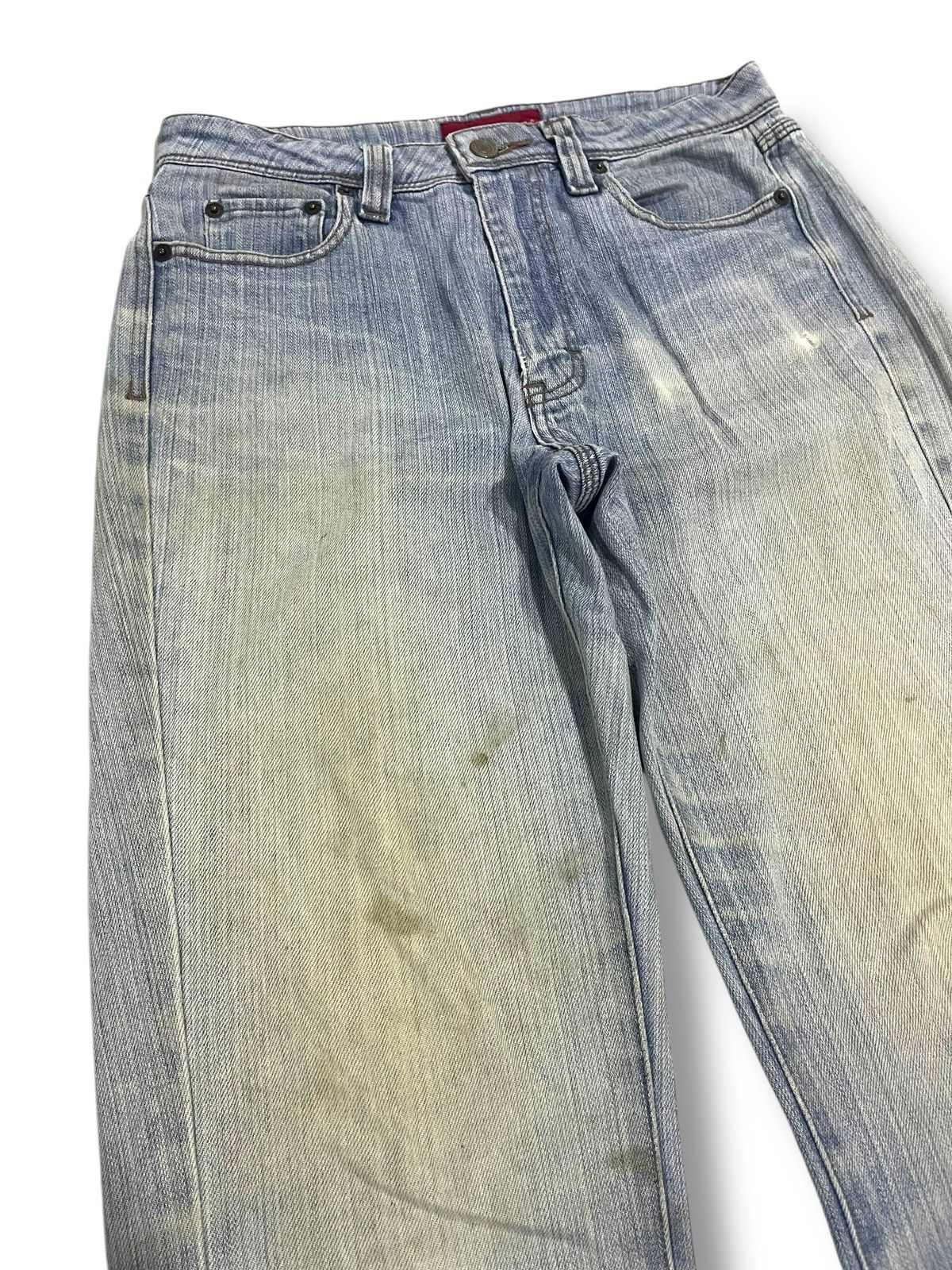 If Six Was Nine × Japanese Brand × Le Grande Bleu (L.G.B.) FLARE💥 VINTAGE JAPANESE BRAND WASHED BLUE DENIM Size US 30 / EU 46 - 2 Thumbnail