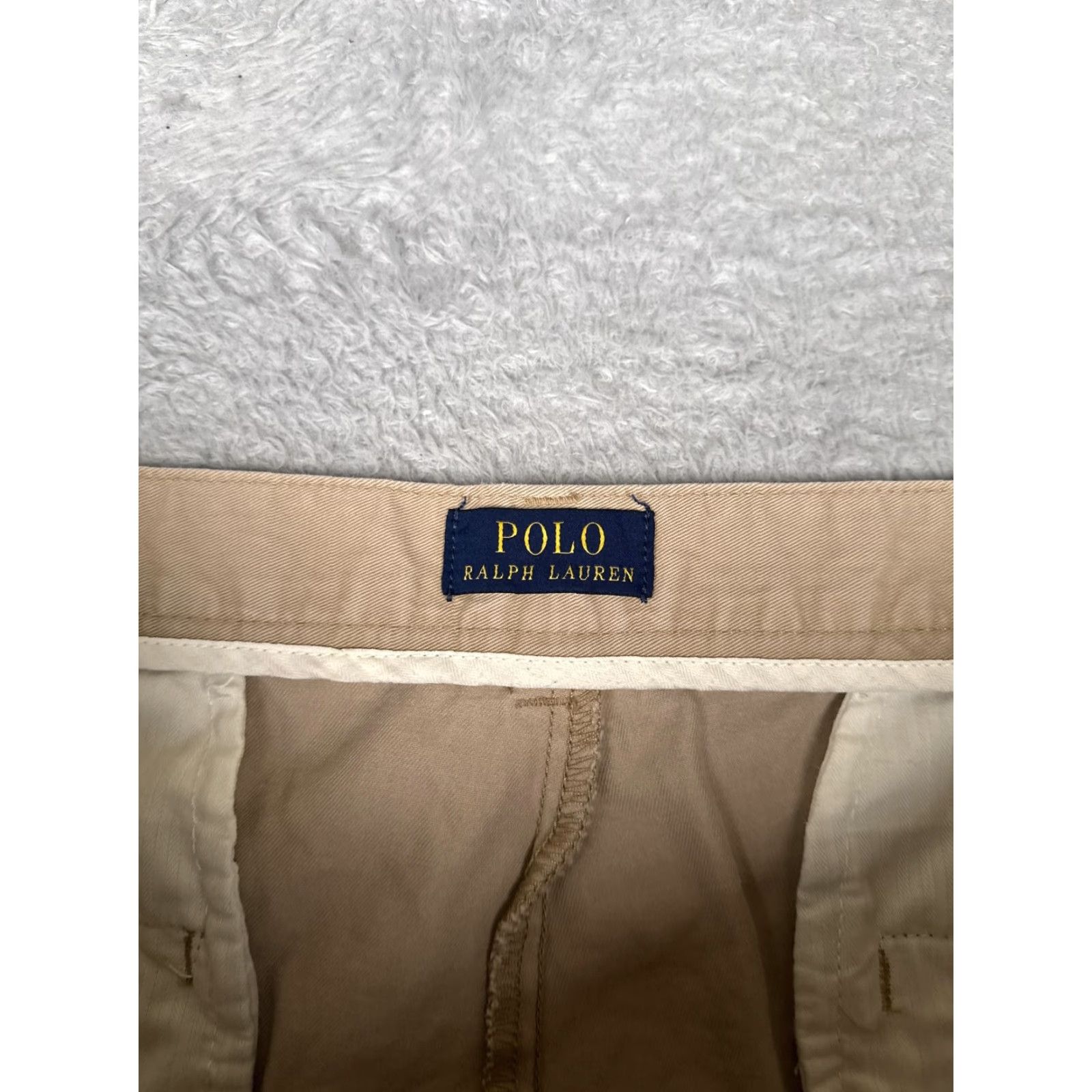 Polo Ralph Lauren Polo Ralph Lauren Shorts Mens 38 Khaki Pleated Chino Casual Golf Cotton Classic Size US M / EU 48-50 / 2 - 7 Thumbnail
