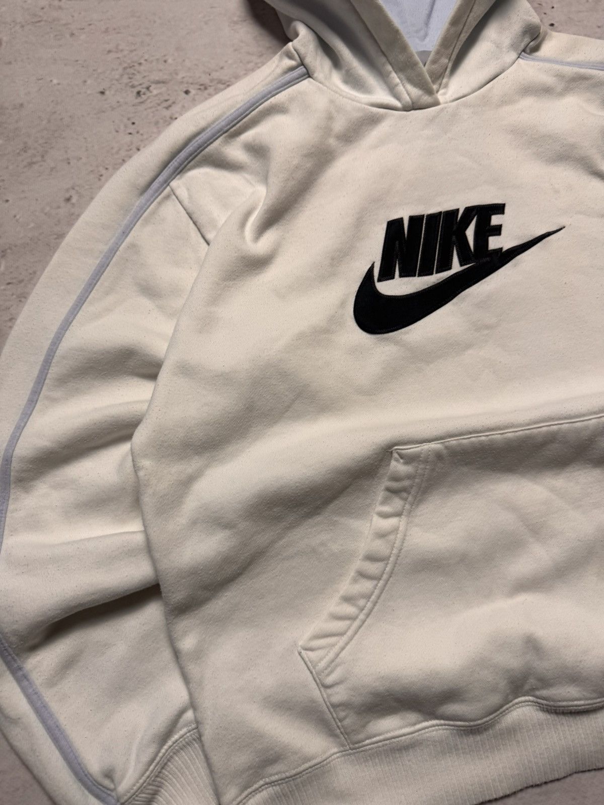 Nike × Vintage NIKE VINTAGE CENTER LOGO OVERSIZE BOXY HOODIE Size US M / EU 48-50 / 2 - 3 Thumbnail