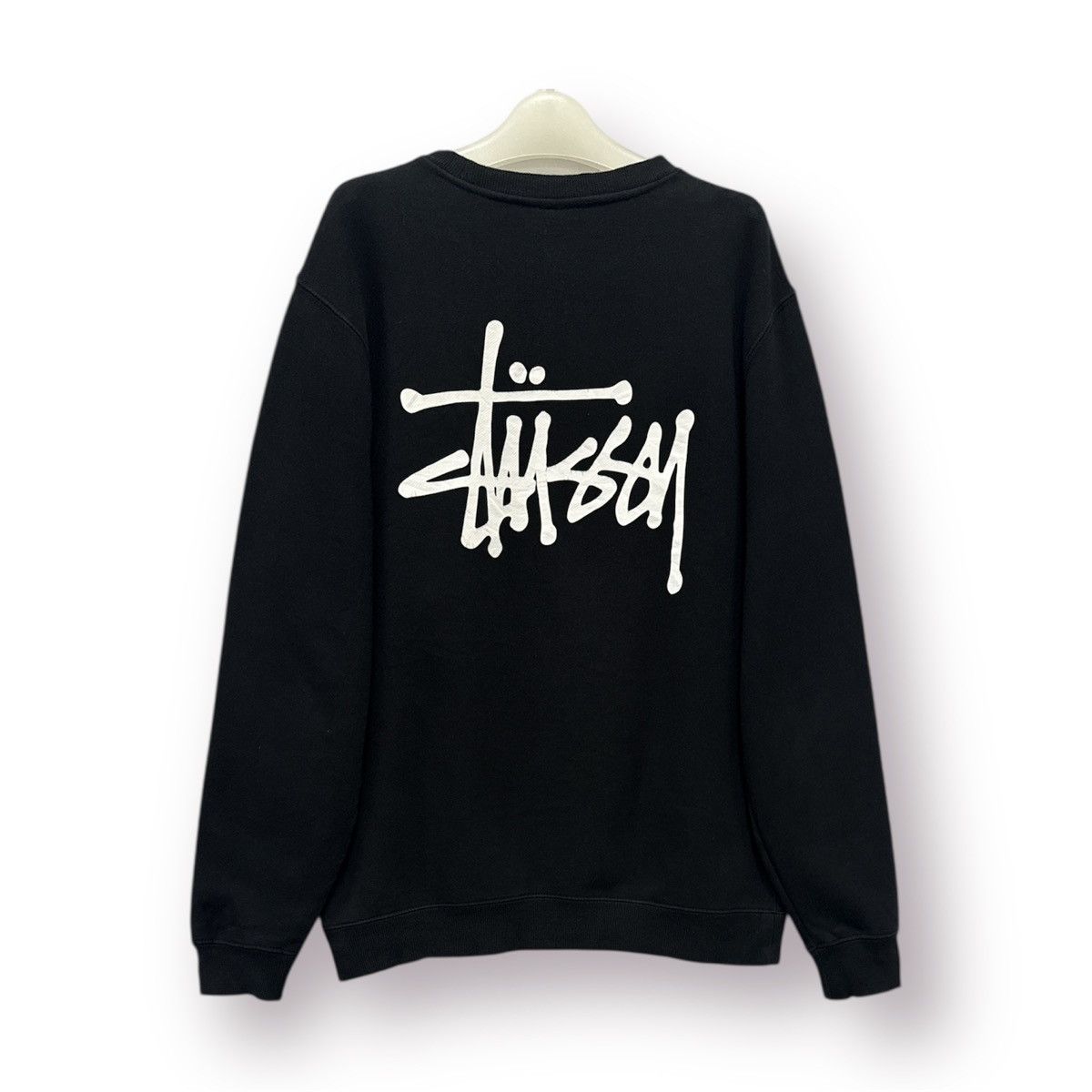 Our Legacy × Stussy RUNNER SWEAT Black Curly Fleece | Grailed