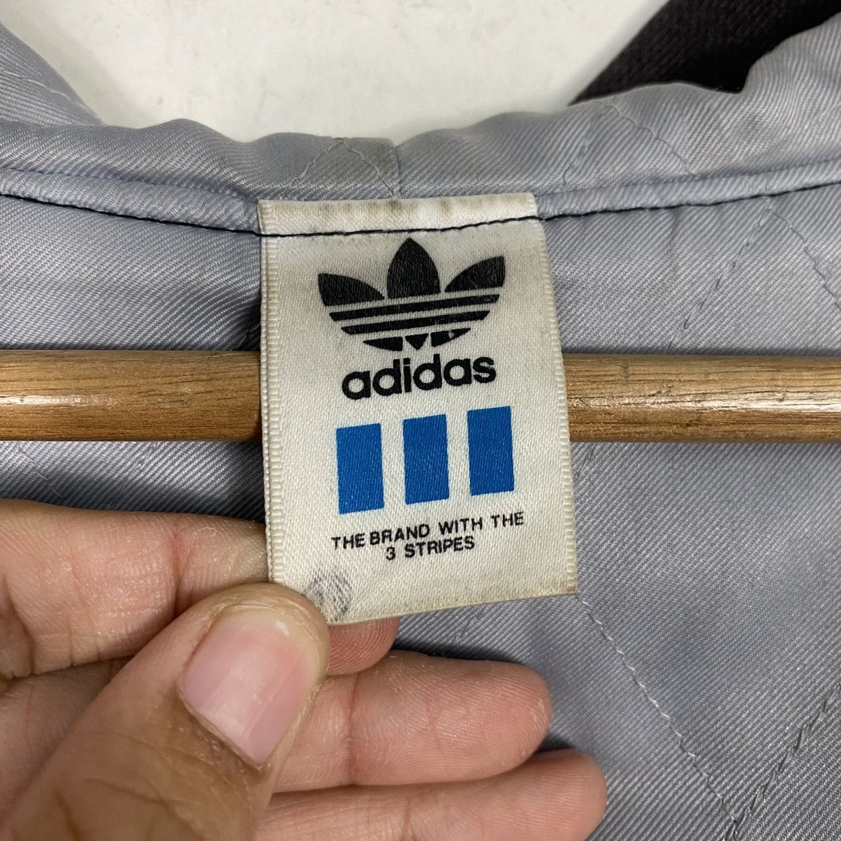 Adidas × Descente × Vintage Vintage 80s adidas big logo hoodie Size US L / EU 52-54 / 3 - 17 Thumbnail