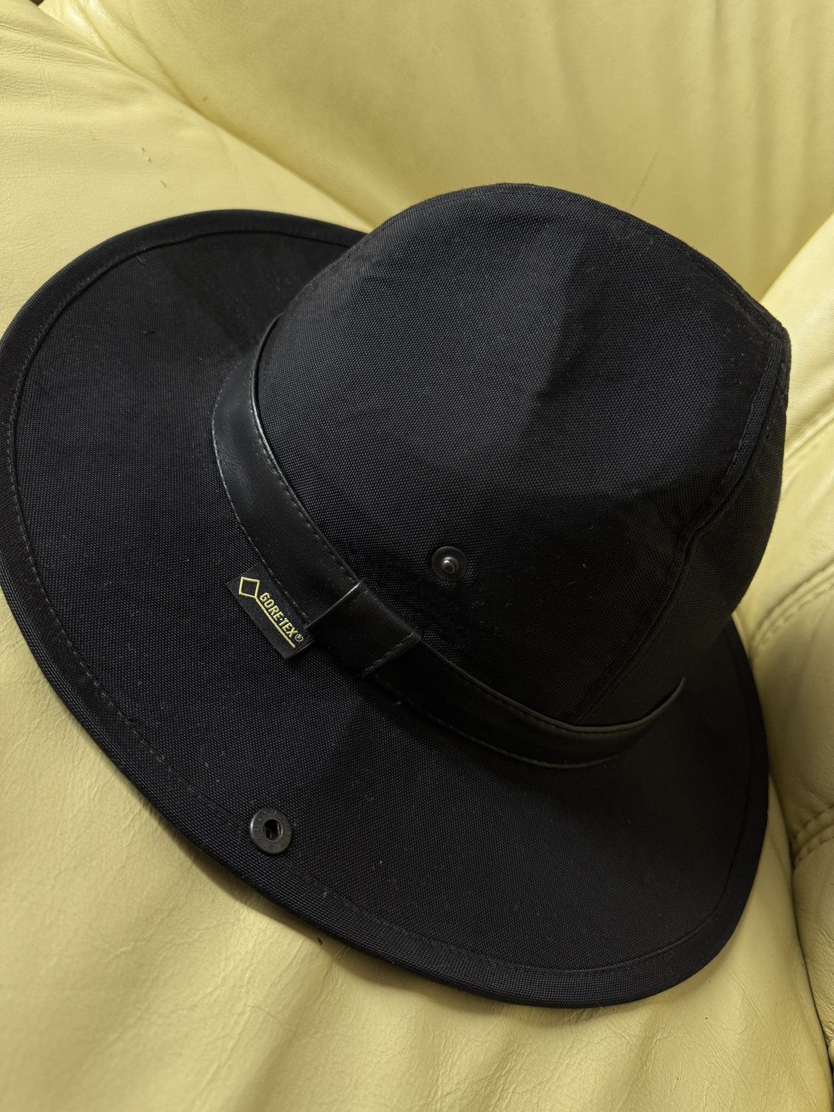 Goretex Vintage Nylon Gore Tex Wegener Panama Hat Undertaker Size ONE SIZE - 14 Thumbnail