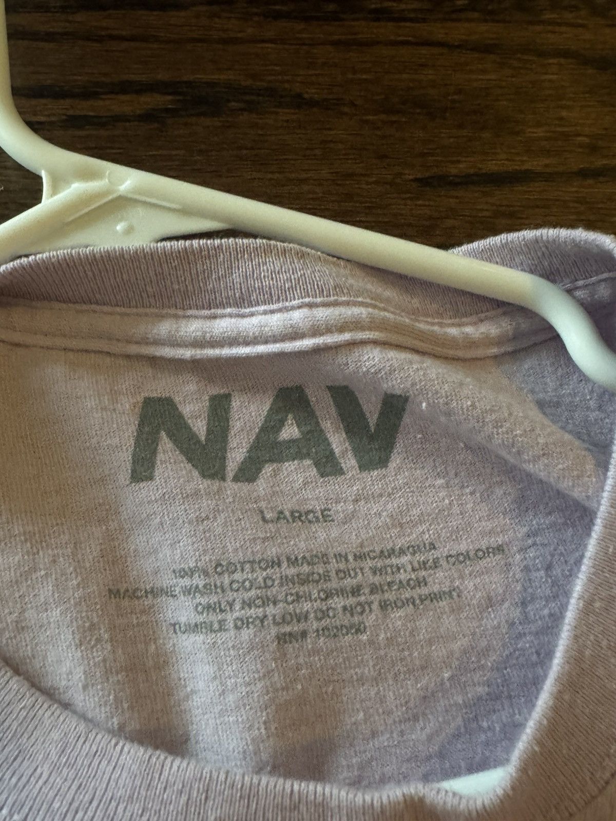 Vlone NAV VLONE Good Intentions Tee Size US L / EU 52-54 / 3 - 3 Thumbnail