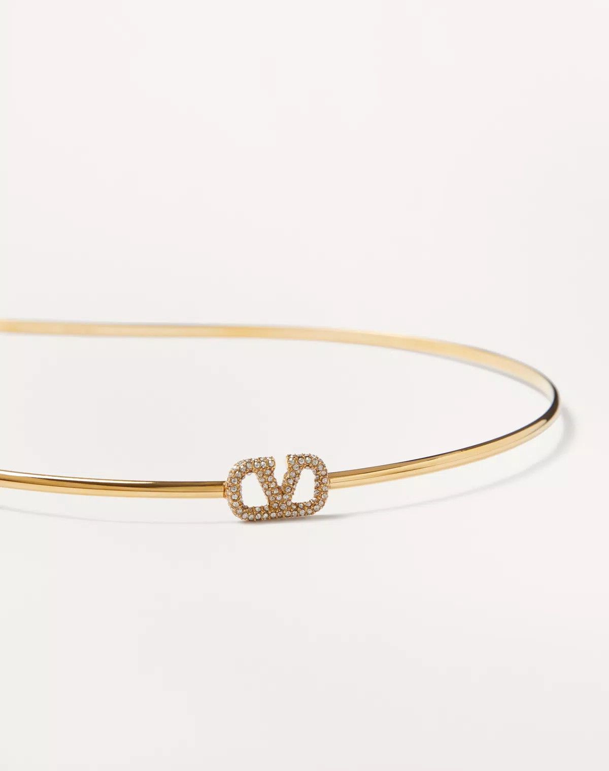 Valentino oc11z0725 Size:OS/Swarovski® Crystal Headband in Golden Size ONE SIZE - 2 Thumbnail