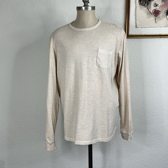Marine Layer Marine Layer Lassen Heavy Slub Long Sleeve Pocket Tee Size US L / EU 52-54 / 3 - 2 Thumbnail