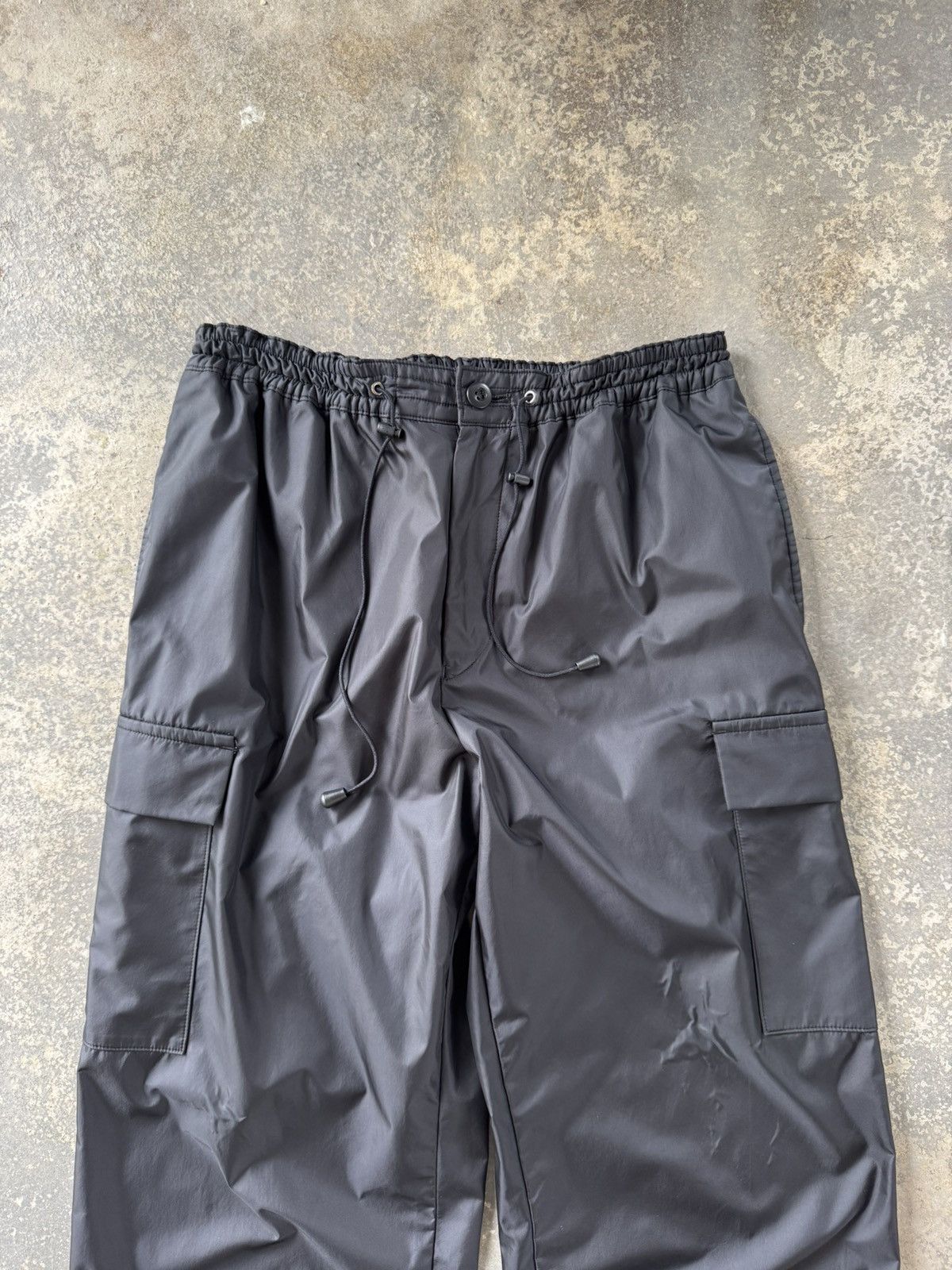 Japanese Brand × Yoshiyuki Konishi Yoshiyuki Konishi Nylon Cargo Pants Size US 33 - 2 Thumbnail